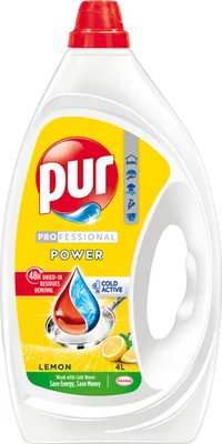 Produktbild von Pur Power Zitronen-Spülmittel, 4 Liter