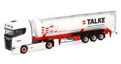 Zdjęcie produktu dla Herpa – ciężarówka Scania CS 20 Aerop. Wywrotka z silosem – SZ Talke 318235