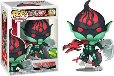 Obrázok produktu pre Figúrka Funko POP Yu-Gi-Oh! 1609 Elemental Hero Flame Wingman  Summer Convention 2024