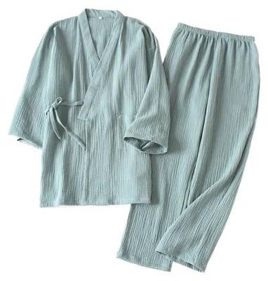 Imagen del producto de Solidchoice - Conjunto de pijama de algodón para mujer