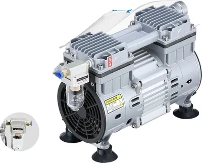Produktbild von Ölfreie Vakuumpumpe, hohe Fördergeschwindigkeit 65L/Min, leiser Betrieb, 1300H-65L -97Kpa, EU