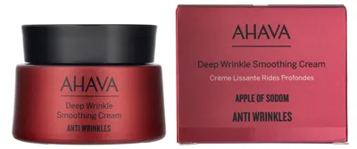 Zdjęcie produktu dla AHAVA Advanced Deep Wrinkle Cream, Kobiety, 50 ml, Krem, Starzejąca się skóra, Aqua (Mineral Spring Water), Ceteth-20, Cetyl Alcohol, Glyceryl Stearate, PEG-75 Stearate,...