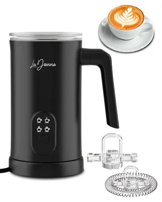 4-in-1 Melkopschuimer 300 ml, 300 Watt, Kunststoff, Schwarz