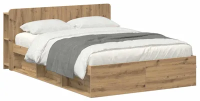 Immagine prodotto di Telaio del letto con storage Rovere Artigianale 135 x 190 cm