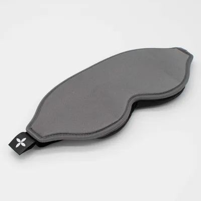 Produktbild von Schlafmaske für Damen und Herren, Schlafmaske für Seitenschläfer mit tiefen Augenhöhlen für die Wimpern, 100 % lichtundurchlässige Schlafmaske, komfortable Reiseschlafmaske, grau