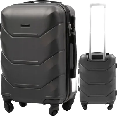 Produktbild von UNLIMITED MICHIGAN Kabinenkoffer 38L, ABS, 4 Rollen, Champagner Grau