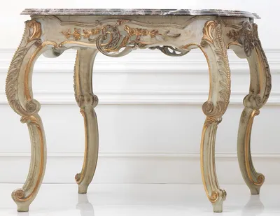 Produktbild von Couchtisch Tisch Beistelltisch Wohnzimmertisch Holz Royal Beistell Barock Rokoko