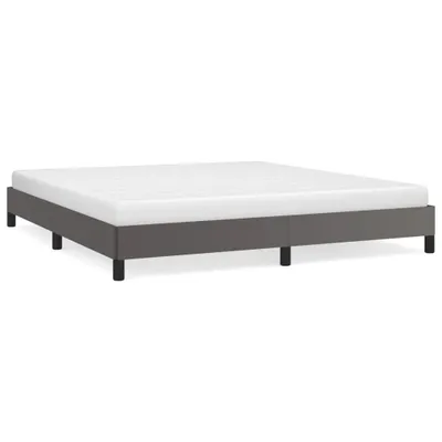 Obrázek produktu pro Rám postele šedá 180 x 200 cm umělá kůže