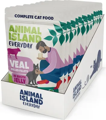 Obrázek produktu pro Animal Island mokré krmivo pro kočky NEW JELLY EVERYDAY 12PACK 12X85g