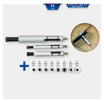 Obrázek produktu pro KS TOOLS Universal-Kupplungszentrierwerkzeug-Satz Brilliant Tools
