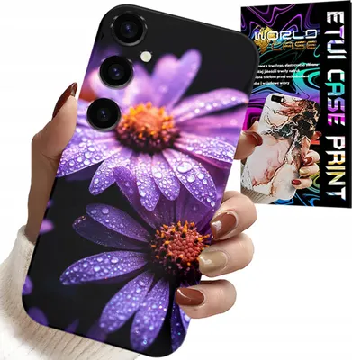 Immagine prodotto di Custodia Per Samsung Galaxy A15 4G - Custodia Cover Fiori Rosa Margherita
