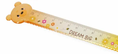 Immagine prodotto di Legami Lineal - Teddy Bear, Schullineal, Zeichenlineal, Kunststoff, 15 cm, RUCAT0003