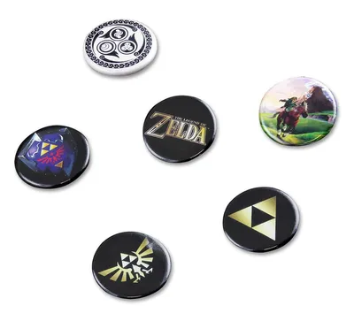 Produktbild von Zelda The Legend Of Zelda Buttons