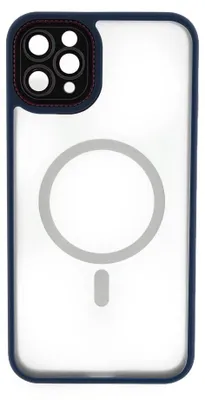 Produktbild von Elite iPhone kompatibel mit MagSafe Hülle mit Kameraschutz kompatibel mit iPhone 15 Pro Max Dunkelblau