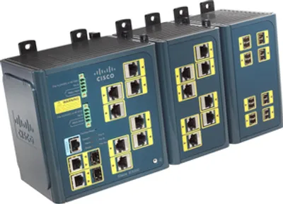 Produktbild von Cisco IE-3000-8TC-E, Managed, L3, Fast Ethernet (10/100), Vollduplex, Rack-Einbau