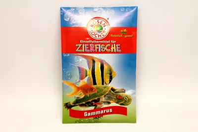 Produktbild von Rosenlöcher Bachflohkrebse - Gammarus - Einzelfutter für Zierfische 10 g