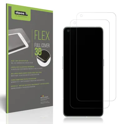 Produktbild von 2x Full Cover Schutzfolie matt für Realme GT 2 Pro Panzerfolie Anti-Shock