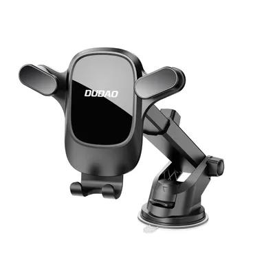 Image de Dudao F5Pro Support pour téléphone portable sur le tableau de bord de la voiture - Noir