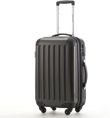Produktbild von HAUPTSTADTKOFFER - Alex - Kofferset 3 Größen Hartschalenkoffer Trolleys erweiterbar, 4 Rollen, Hartschale glänzend Reisekoffer Set, expandable travel luggage,Graphit