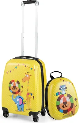 Produktbild von 2-Teiliges Kinder-Gepäckset Handgepäck- und Rucksack-Set