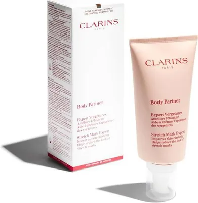 Produktbild von Clarins Body Partner, Creme, Frauen, Anti-Dehnungsstreifen, Wirkt beruhigend, Elastizität, Beruhigend, Universal, 170 ml, Tube