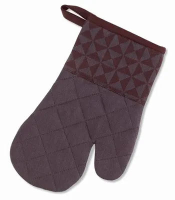Produktbild von KELA Topfhandschuh Henrik 100%Baumwolle mahagonibraun Dreieck 28,0x18,0cm KL-12287