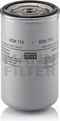 Produktbild von MANN-FILTER Kraftstofffilter WDK719