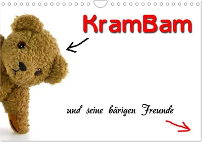 Produktbild von KramBam und seine bärigen Freunde (Wandkalender 2025 DIN A4 quer), CALVENDO Monatskalender