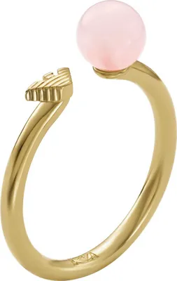 Immagine prodotto di Anelli Emporio Armani Oro 10 Collezione Eagle Logo - donna