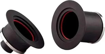 Produktbild von Zipp Cognition Disc Vorderradnaben-endkappen Schwarz 9 x 100 mm Schwarz 9 x 100 mm