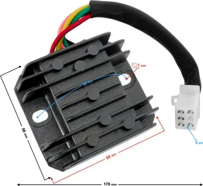 Produktbild von Hurricane 125 Spannungsregler
