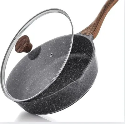 Produktbild von Famanu Sauteuse 26 cm mit Deckel - Antihaftbeschichtung, geeignet für Induktionskochplatten