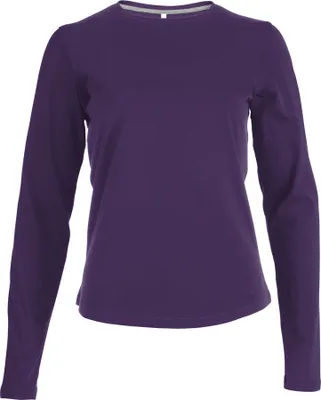 Immagine prodotto di Kariban T-shirt donna a maniche lunghe con girocollo