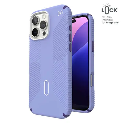 Obrázek produktu pro Pouzdro MagSafe pro Apple iPhone 16 Max - Zadní kryt Speck Presidio2 Grip ClickLock - Fialové