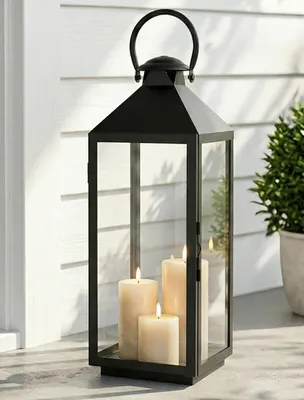 Productafbeelding van Grote buitenlamp van 48 cm, geschikt voor tuin en decoratie