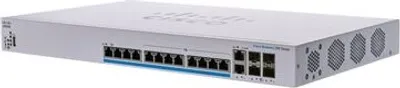 Obrázok produktu pre Cisco CBS350, spravovaný, L3, 5G Ethernet (100/1000/5000), napájanie cez Ethernet (PoE), montáž do racku, 1U