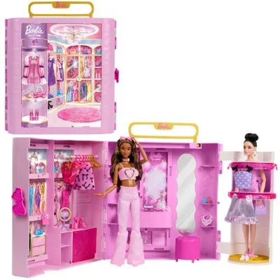 Obrázok produktu pre Barbie JJP01, Skriňa pre bábiky, 3 rok / roky