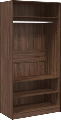 Immagine prodotto di vidaXL Armadio marrone effetto rovere 100x50x200 cm materiale a base di legno