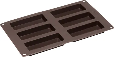 Produktbild von Lurch Silikonform für 6 Riegel, 30x17,5 cm