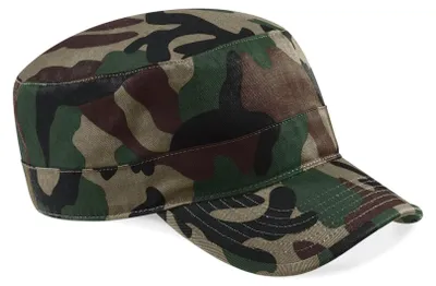 Immagine prodotto di Beechfield - Berretto militare da uomo/donna unisex FK1501 (taglia unica) (verde scuro)