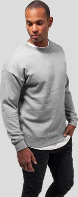 Produktbild von Urban Classics Herrensweatshirt ohne Verschluss Gallbirs grau 5XL