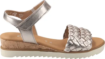 Produktbild von Gabor Sandalette 2.759.89, gelocht/geflochten, Gold, Damen