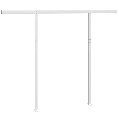 Obrázek produktu pro vidaXL Podpěry pro markýzy bílé 300x245 cm železo