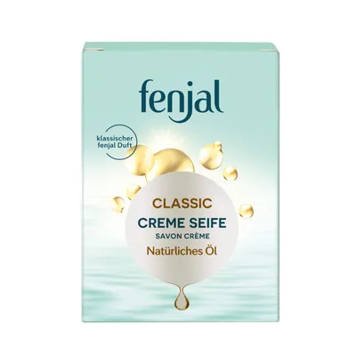 Image de Savon crème Fenjal Classic parfum fenjal à l'huile naturelle 100g