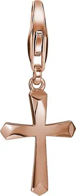 Produktbild von Esprit Anhänger Charms Silber Rosé Belief Kreuz ESCH91431B000