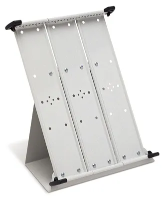 Produktbild von tarifold tdisplay Tischständer DIN A4 lichtgrau für 30 Sichttafeln DIN A4