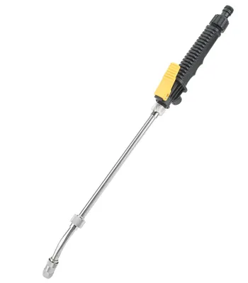 Produktbild von Einstellbare landwirtschaftliche Spritzpistole, Winkeldüse, Edelstahlstange für Garten, Innenhof, 50 cm