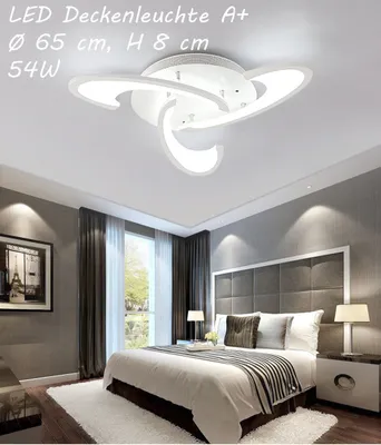 Produktbild von 2127white-3 Ø 65 cm 59W LED stropní svítidlo s dálkovým ovládáním nastavitelná barva světla/jas stmívatelné LED stropní svítidlo