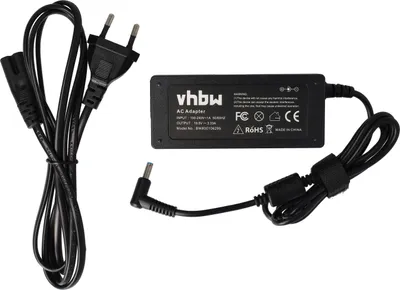 Produktbild von vhbw Netzteil kompatibel mit HP Pavilion 17-E161NR, 17-E148CA, 17-E147CL Notebook - 200 cm, 65 W