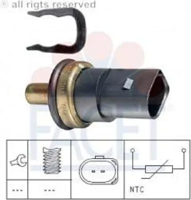 Produktbild von Facet Sensor, Kühlmitteltemperatur  7.3278